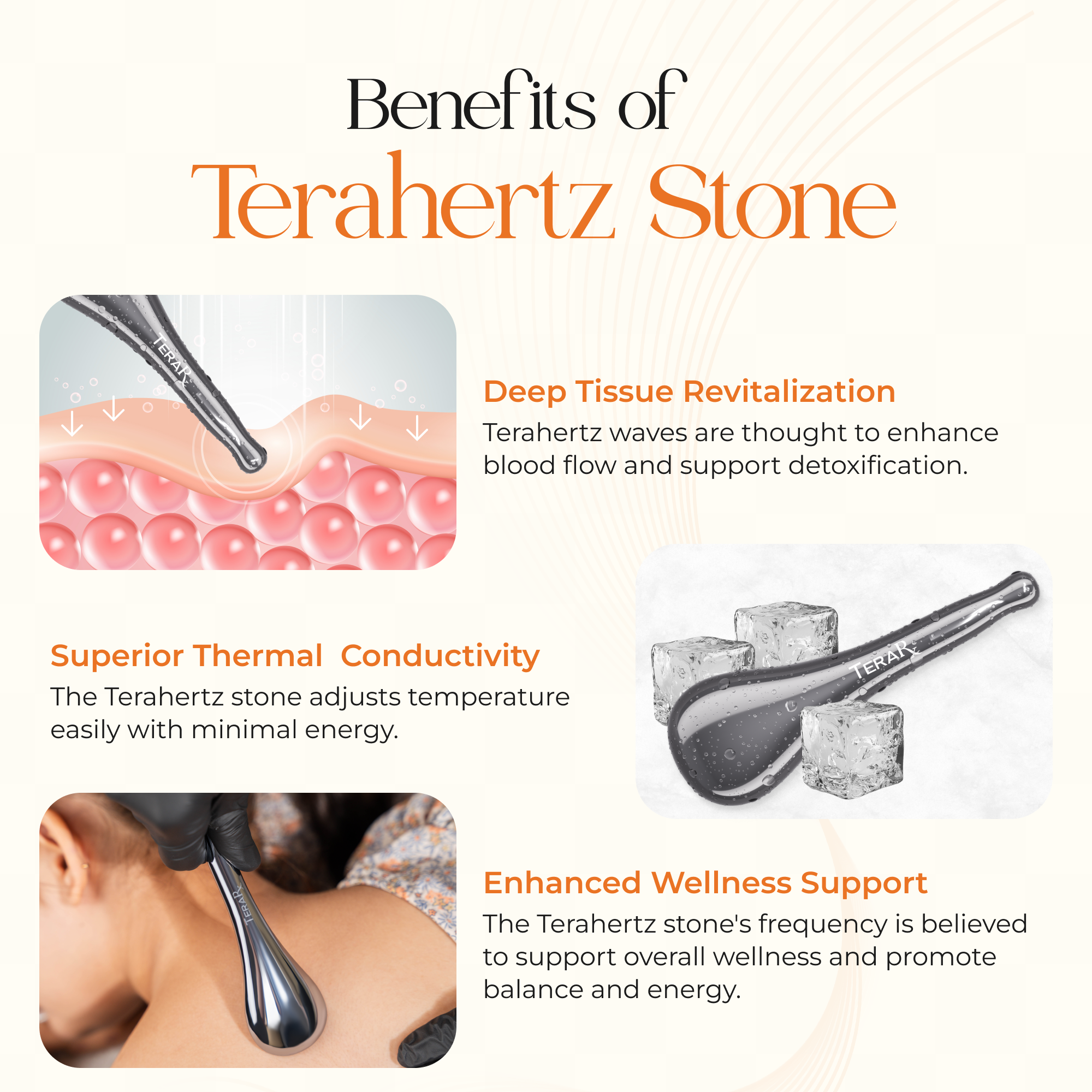 Terahertz Gua Sha Scraping Tool