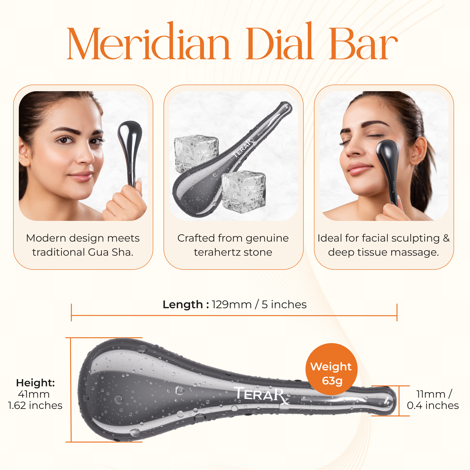 Terahertz Gua Sha Scraping Tool