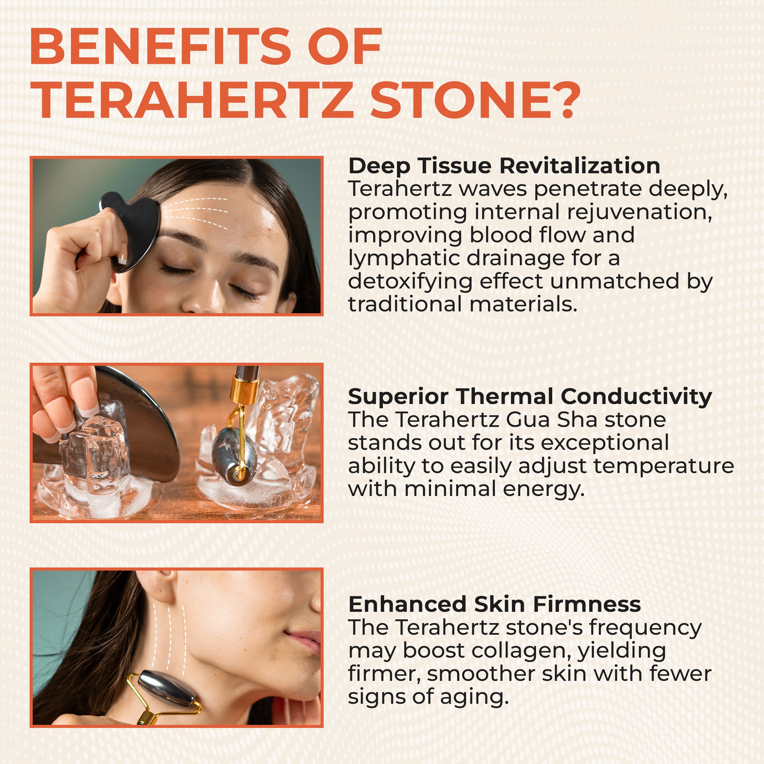 Terahertz Gua Sha & Facial Roller Set