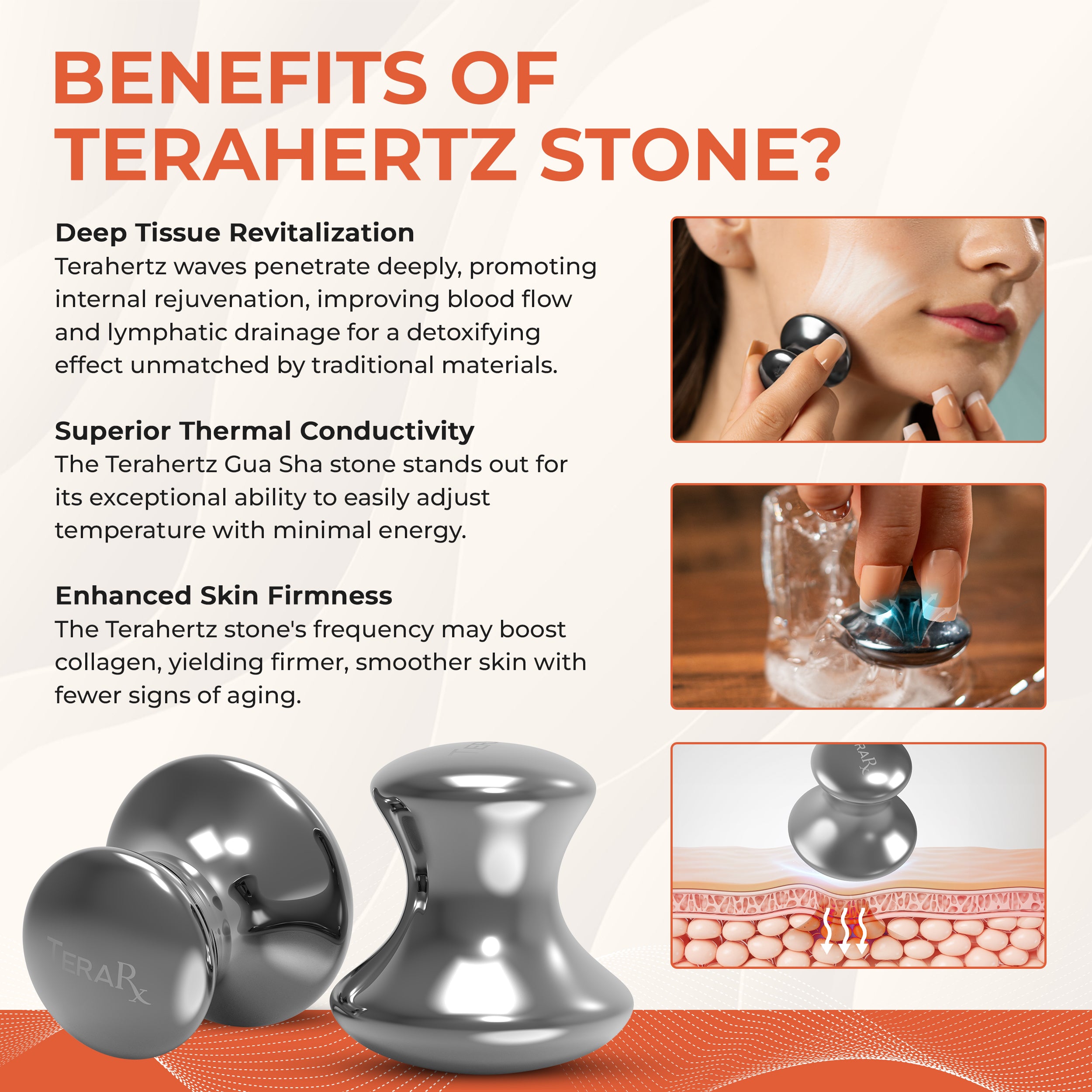 Terahertz Mushroom Gua Sha Massage Tool