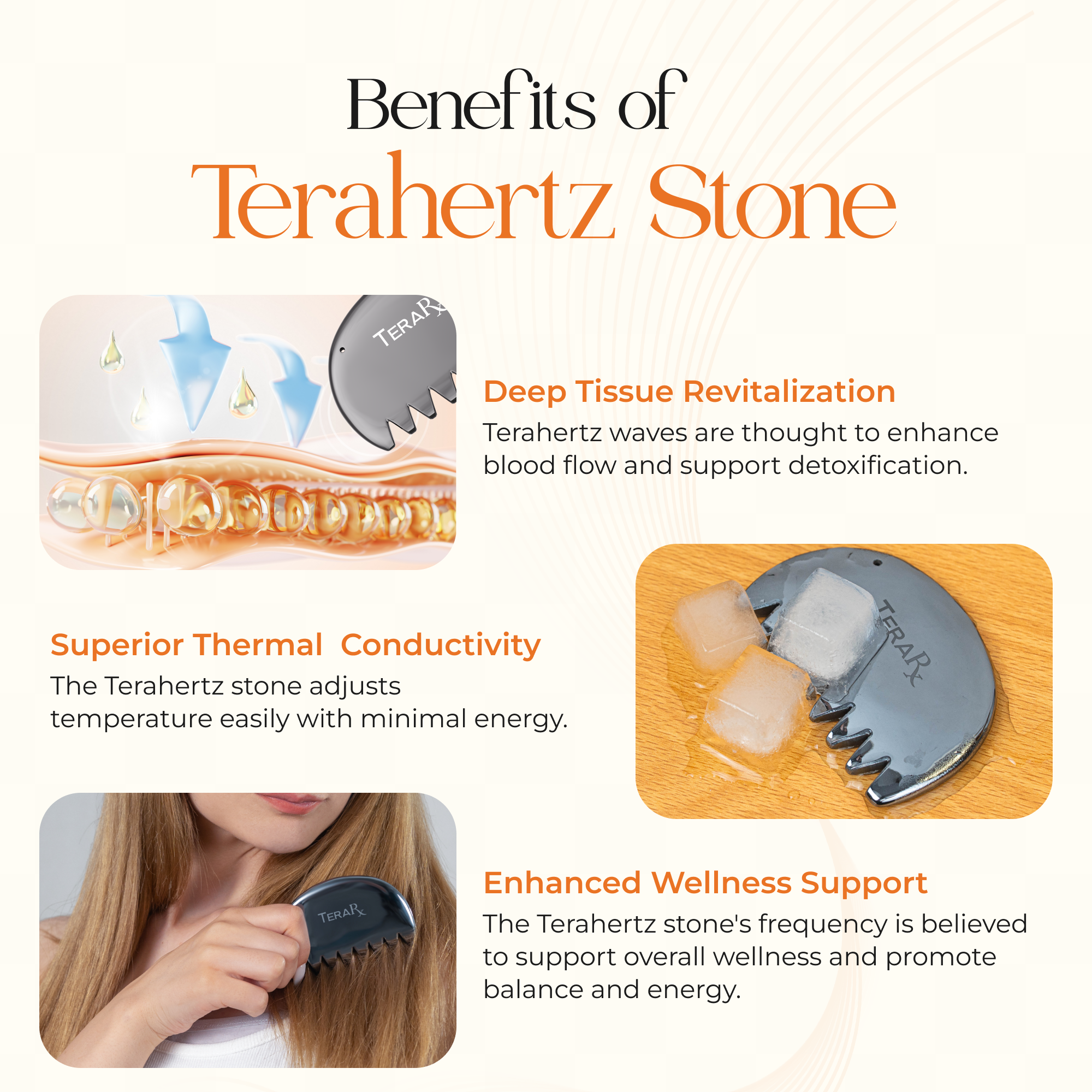 Terahertz Gua Sha Comb