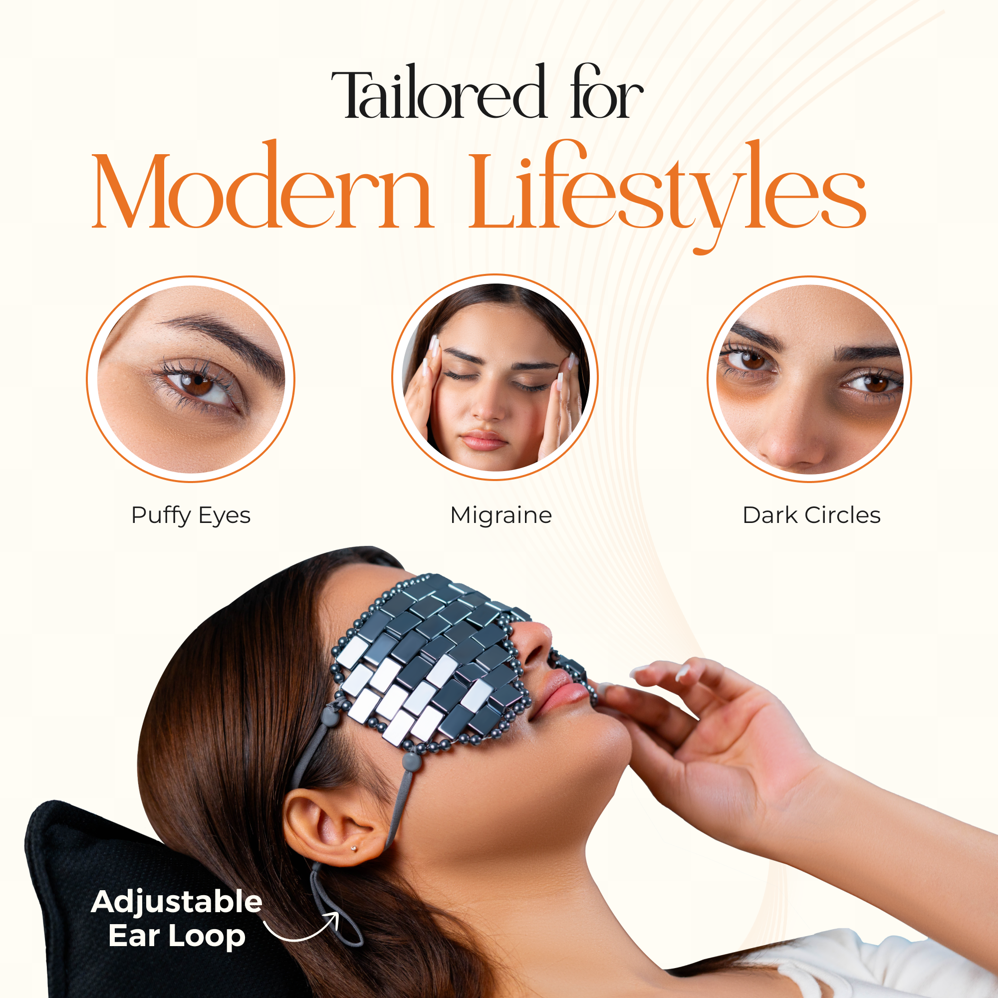 Terahertz Stone Eye Mask