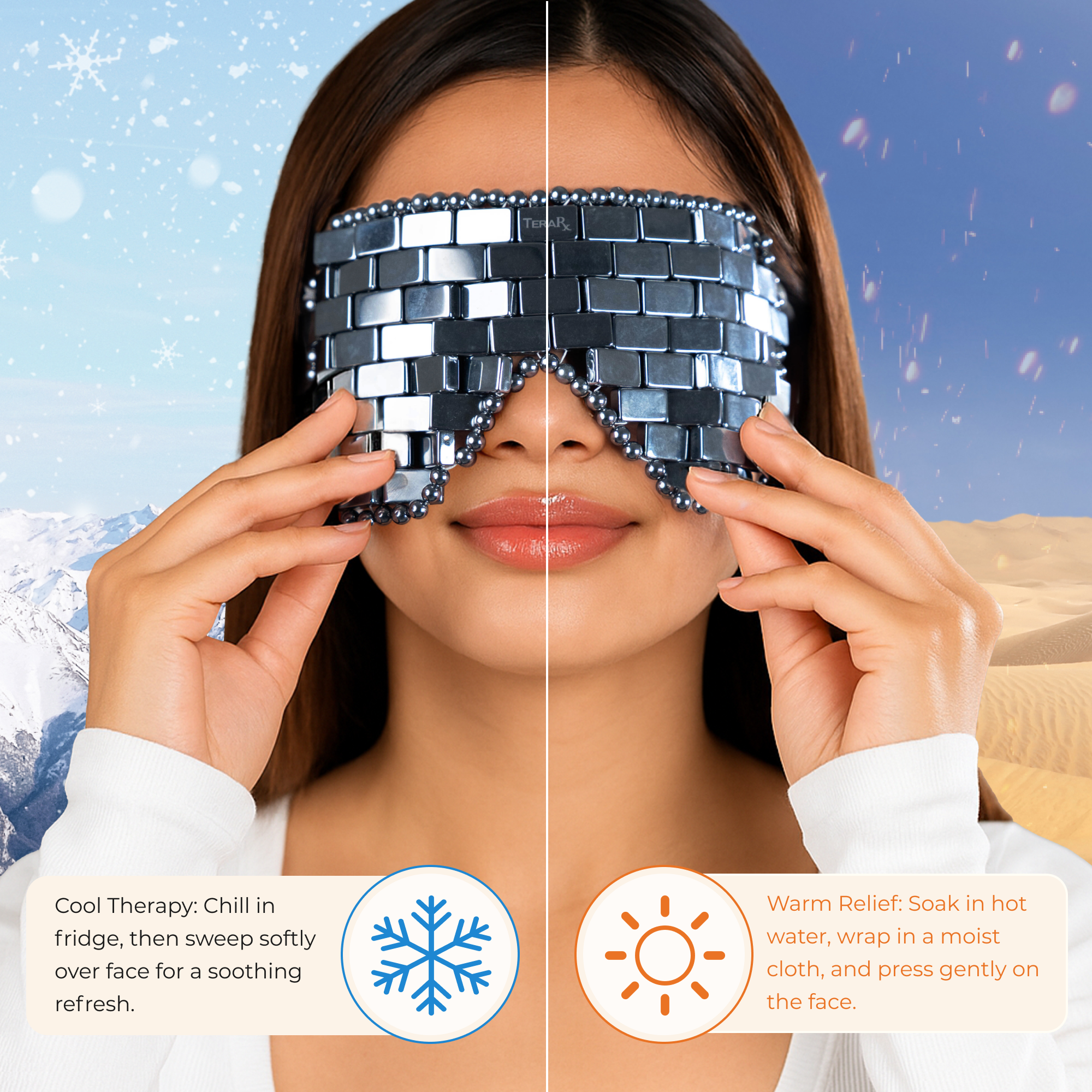 Terahertz Stone Eye Mask