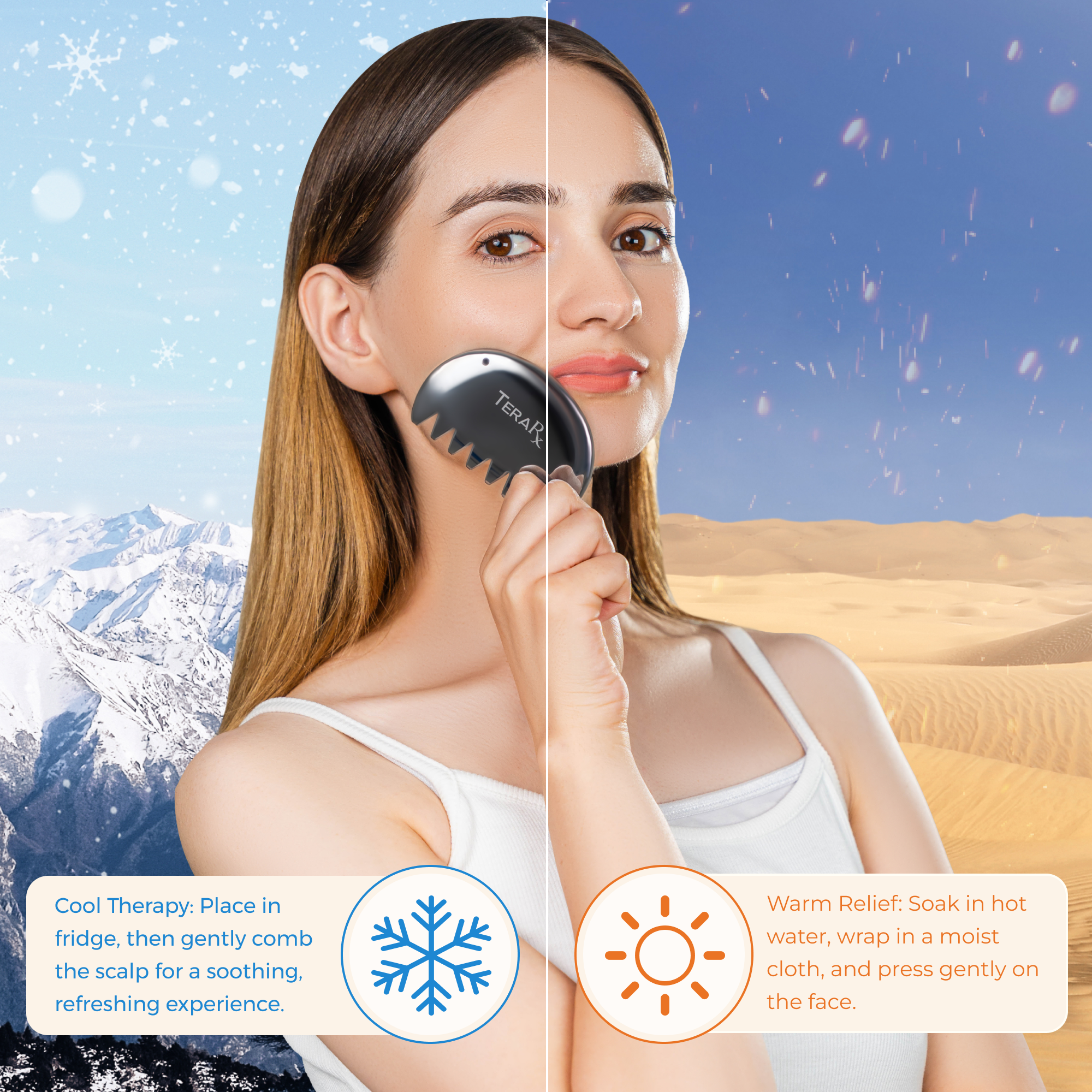 Terahertz Gua Sha Comb
