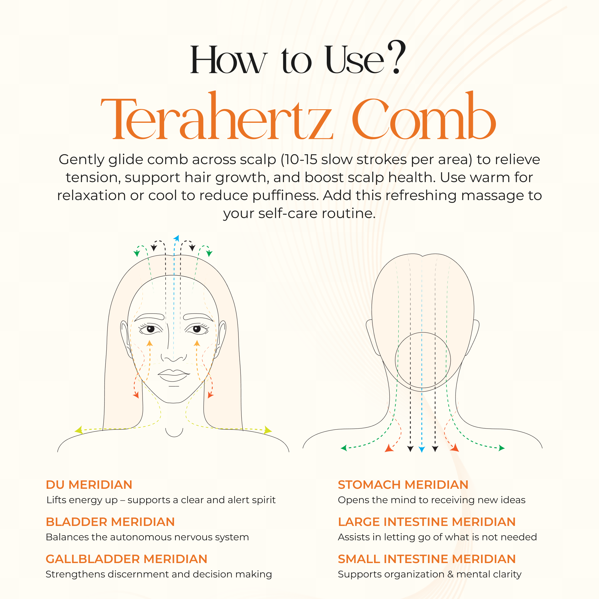 Terahertz Gua Sha Comb