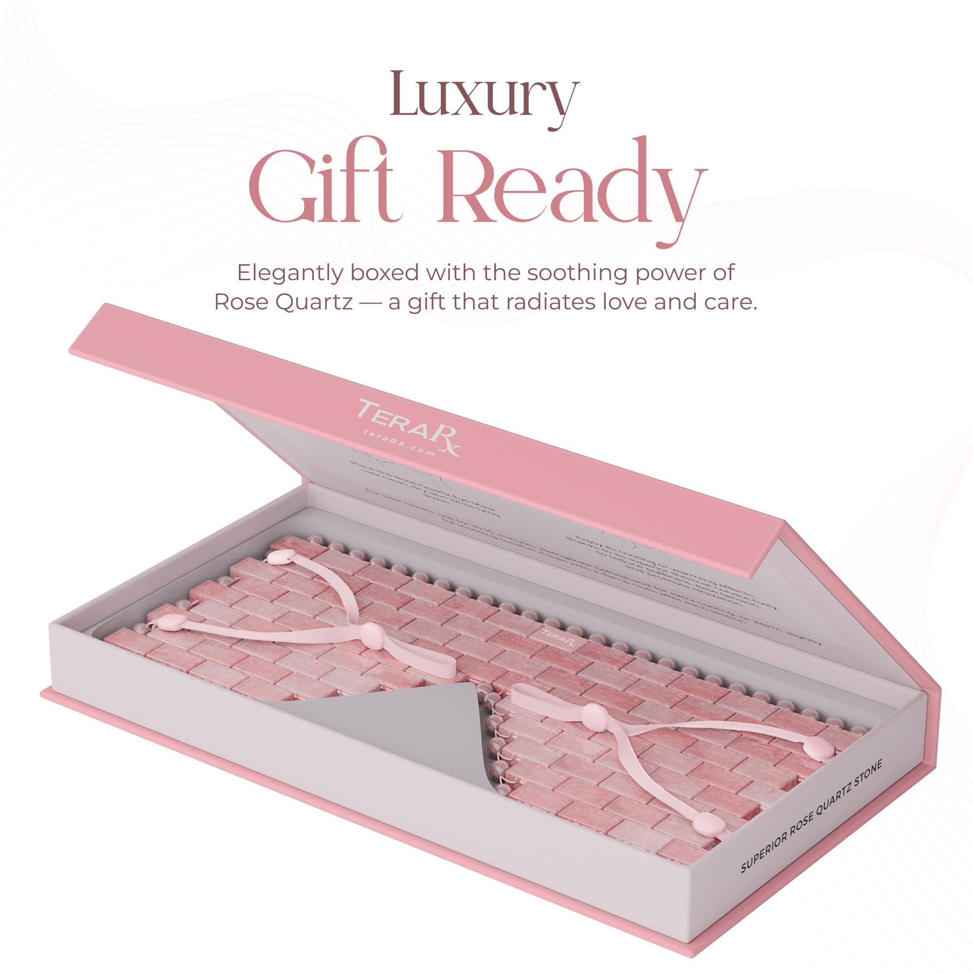 Rose Quartz Eye Mask